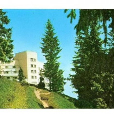 CP190-25 Sinaia.Hotelul turistic Cota 1400 -carte postala circulata 1967