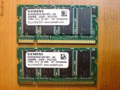 Vand memorie ddr 1 de 256 mb ddr333 pc2700 SIEMENS foto