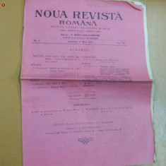 Noua Revista Romana Dir: C.R. Motru 13 05 1912