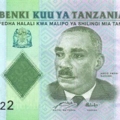 TANZANIA █ bancnota █ 500 Shillings █ 2011 █ P-40 ZZ REPLACEMENT UNC necirculata
