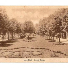 CP191-98 Lacu-Sarat (Braila)-Parcul Englez -carte postala circulata 1904 ?