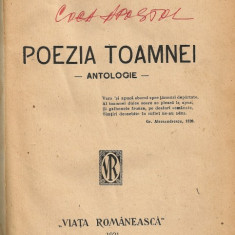 Ion Pillat -Poezia Toamnei - antologie - 1921