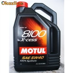 Vand ulei de motor Motul 8100 X-CESS 5W40 la bidon de 5 litrii foto