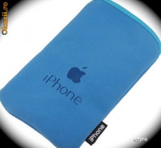 HUSA NEOPREN iPHONE 2G 3G 3Gs 4 - BLUE EDITION foto