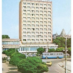 CP193-87 Braila. Hotel ,,Traian" -carte postala circulata 1985