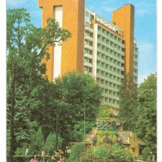 CP193-45 Oradea -Baile Felix. Hotel ,,Nufarul" -carte postala circulata 1984