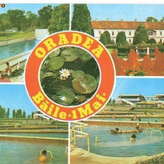 CP193-46 Oradea -Baile ,,1 Mai" -carte postala circulata 1984