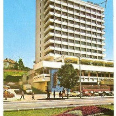 CP193-24 Tg.Mures. Grand Hotel -carte postala circulata 1980