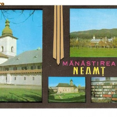 CP193-49 Manastirea Neamt -carte postala necirculata