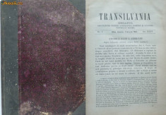 Transilvania , Organul asociatiunii pentru literatura romana si cultura , Sibiu , 1904 foto