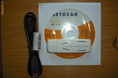 NETGEAR - ADAPTOR DE RETEA USB PT DESKTOP SAU LAPTOP WIRELESS - N 300 USB (Stick) foto