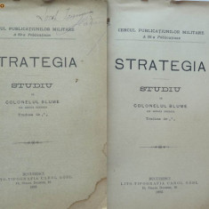 Col. Blume , Cercul Publicatiilor Militare , Strategie , studiu , 1893