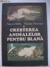 Valeriu Sirbu, Nicolae Pastirnac - Cresterea animalelor pentru blana foto