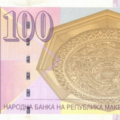 MACEDONIA █ bancnota █ 100 Denari █ 2000 █ P-20 █ COMEMORATIV █ UNC necirculata