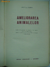 Jay L. Lush - Ameliorarea animalelor (1968) foto