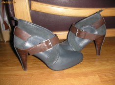 Botine dama TED BAKER originale piele model deosebit 37 ! foto
