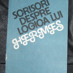 C Noica Scrisori despre logica lui Hermes C.Rom.1986