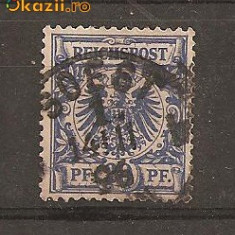 TSD02 GERMANIA, 20 Pf. / 1889 / OBLITERARE CLARA