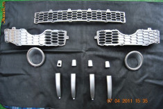 ORNAMENTE CROMATE PENTRU BARA + PROIECTOARE CHEVROLET CAPTIVA + SET MANERE USI CROMATE CHEVROLET CAPTIVA / OPEL ANTARA foto