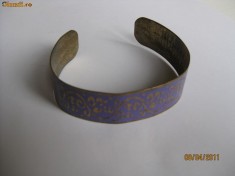 BRATARA FASHION ARABA DIN ALAMA PICTATA