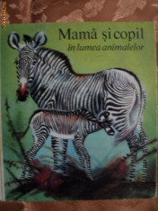 MAMA SI COPII IN LUMEA ANIMALELOR - carte pentru copii foto