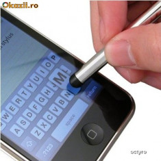 SAMSUNG - LG - iPHONE - NOKIA - HTC - SONY ERICSSON - SILVER EDITION - STYLUS CAPACITIV foto