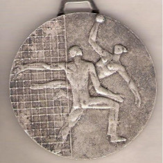 CIA 61 Medalie Turneu de Handbal -Veliko Tarnovo `87(1987) Bulgaria -dimensiuni aproximativ 60X65 milimetri