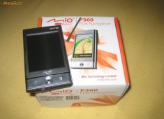 VAND PDA GPS MIO P360 la Cutie, Impecabil, + Suport Parbriz cu ventuza ! foto