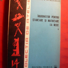 INDRUMATOR PT.STANTARE SI MATRITARE LA RECE,vol.1