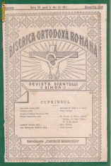 Revista Biserica Ortodoxa Romana - nr.12/decembrie 1932 foto