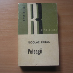 Nicolae Iorga Peisagii