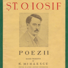 St.O.Iosif / POEZII (editie 1943)