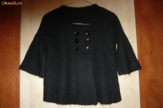 Jacheta, Bluza, Pulover, Top, Bolero de culoare NEAGRA, evazata, superba, NOUA! foto