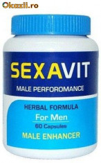 SEXAVIT capsule, tratament natural pentru erectii puternice foto