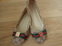 pantofi, balerini eleganti Gucci, originali foto
