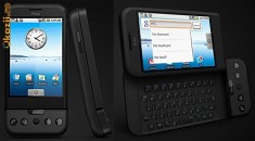 HTC Dream Google G1, negru, Android, Wi-Fi, Gps, ca nou foto