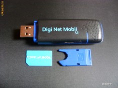 Stick internet usb Digi Net Mobil,7,2Mb/s,fara abonament-180lei foto