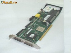 CONTROLLER RAID DUAL CHANNEL PCI-X 133MHZ ULTRA320 SCSI WITH 128MB CACHE foto