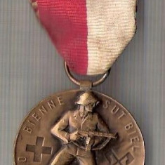CIA 229 Medalie Intreceri sportive militare -1952 (Elvetia)(trageri de lupta) -dimensiuni circa 72X35 milimetri
