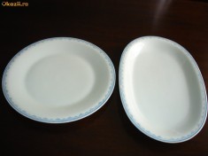 Set 2 platouri, platou portelan BAVARIA, foarte vechi si fin