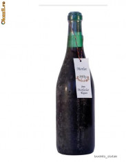 VIN VECHI Merlot Murfatlar 1990 foto