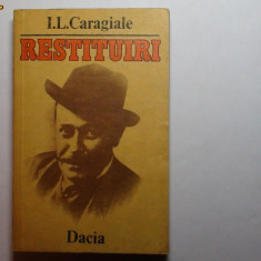 Ion Luca Caragiale Restituiri