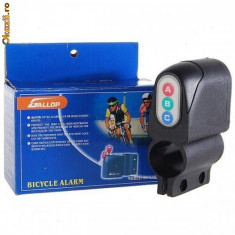 Alarma bicicleta scuter ultima generatie si claxon foto