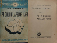 Prof. I. Simionescu , Pitorescul Romaniei , Pe drumul apelor mari , 1940 foto