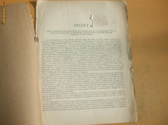 Projet d&amp;#039;acte de concession pour irigation et navigation foto