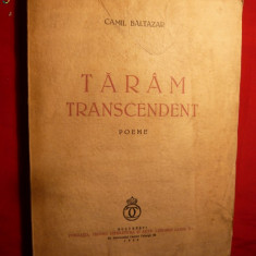 Camil Baltazar -Taram Transcendent -Prima Editie -1939