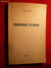 I.M.Rascu - Convingeri Literare - Prima Editie 1937