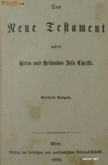 Noul Testament, 1896 foto