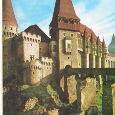 carte postala(ilustrata)-Castelul de la Hunedoara