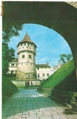 carte postala(ilustrata)-Sibiu-Turnul olarilor
